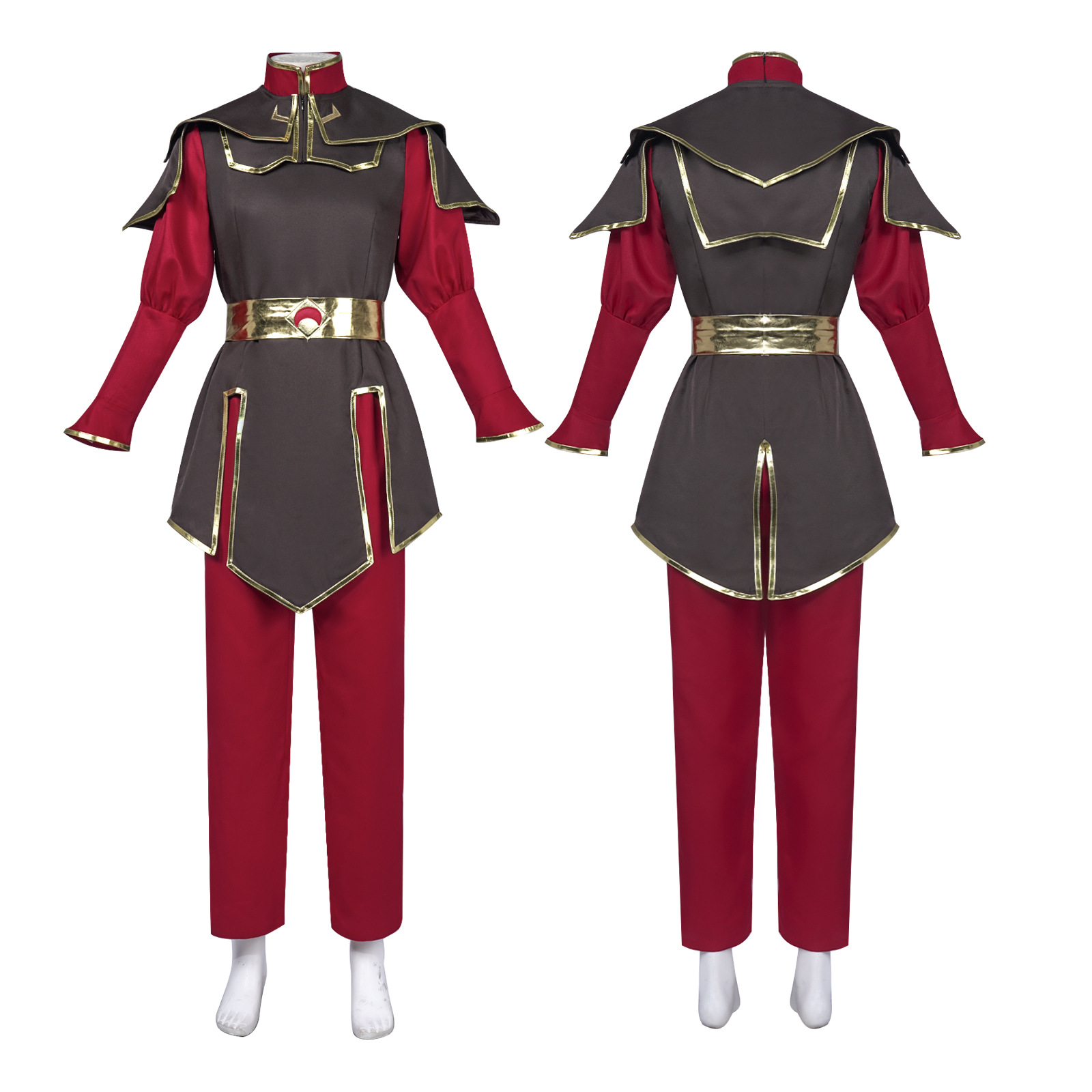 Fashion Show Ethnic Wear - Halloween Performance Costume Avatar Azula Cosplay