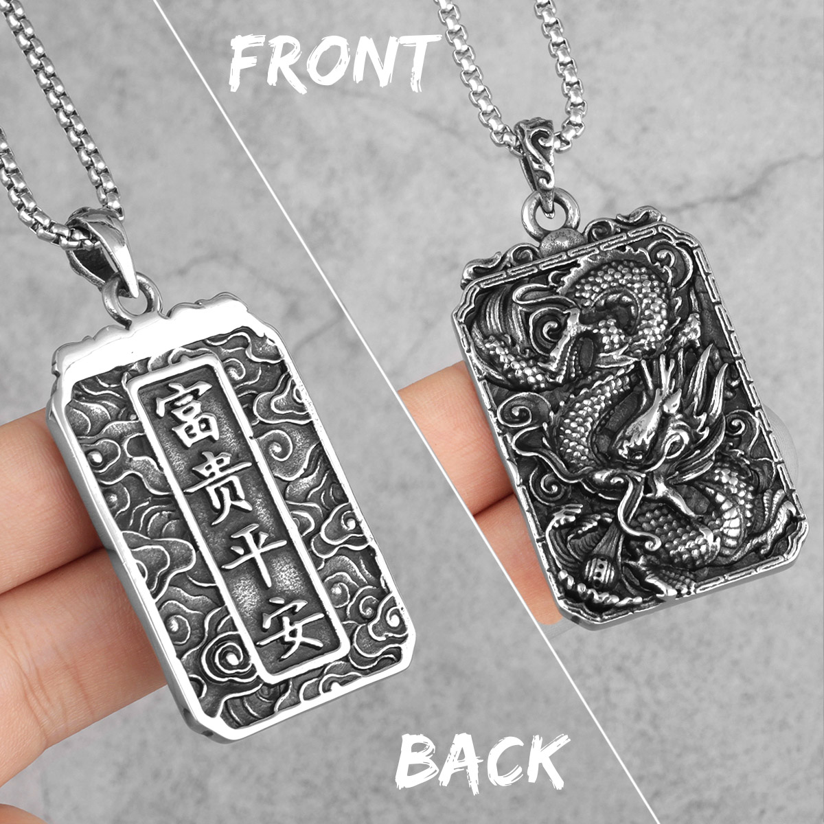 Chinese Dragon Good Meaning Am - Ethnic Fashion Meaning avis et prix