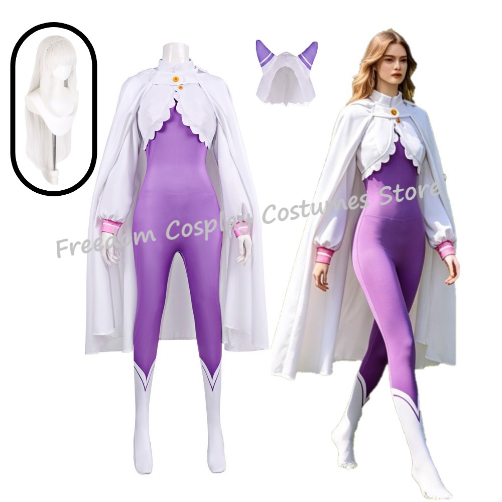 NEW Emilia Rezero Cosplay Cost - Ethnic Outfit avis et prix