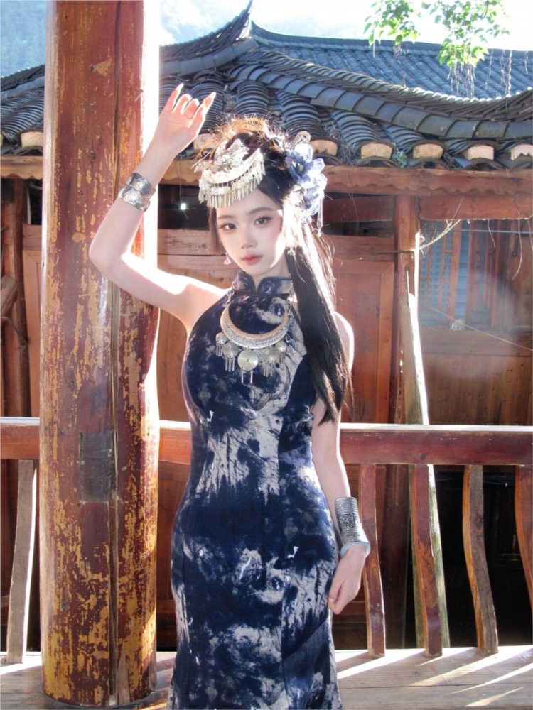 New batik dress cool women's w - Fashion Show Ethnic Wear avis et prix