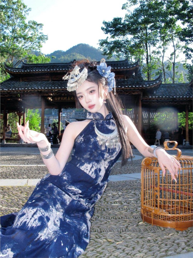 New batik dress cool women's w - Fashion Show Ethnic Wear avis et prix