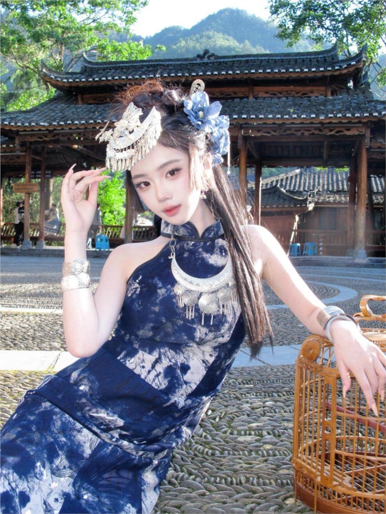 New batik dress cool women's w - Fashion Show Ethnic Wear avis et prix