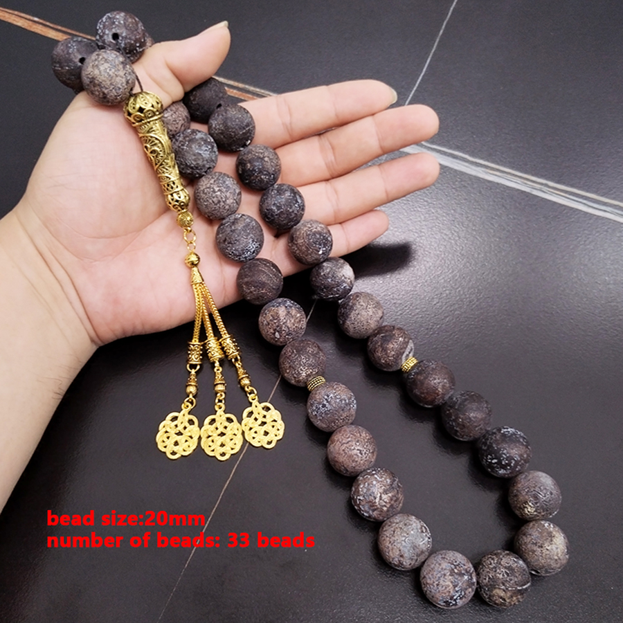 Big size Tasbih Natural old ag - Ethnic Fashion Collection avis et prix