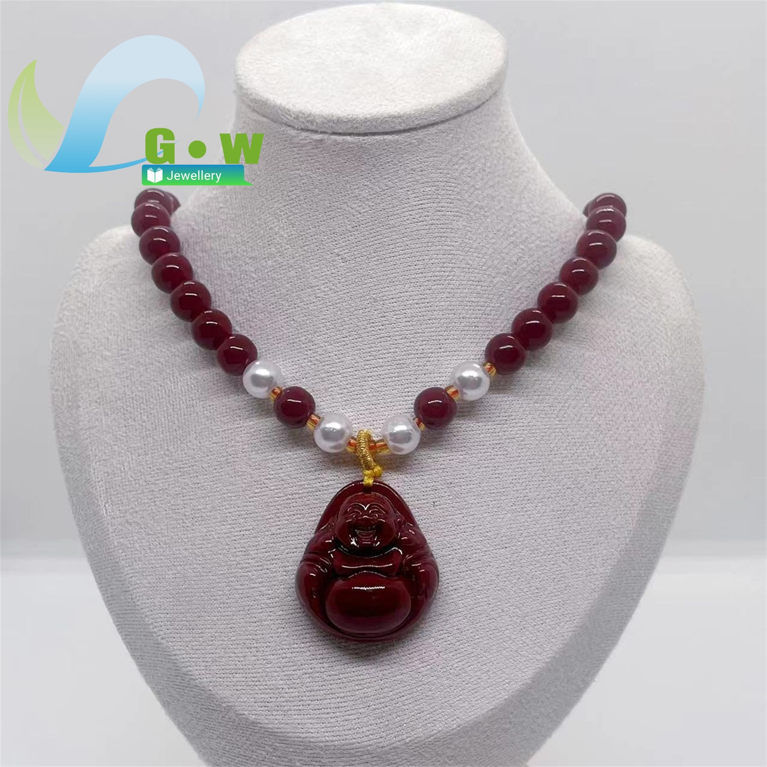 New Cinnabar Guanyin Buddha Pe - Ethnic Fashion Store avis et prix