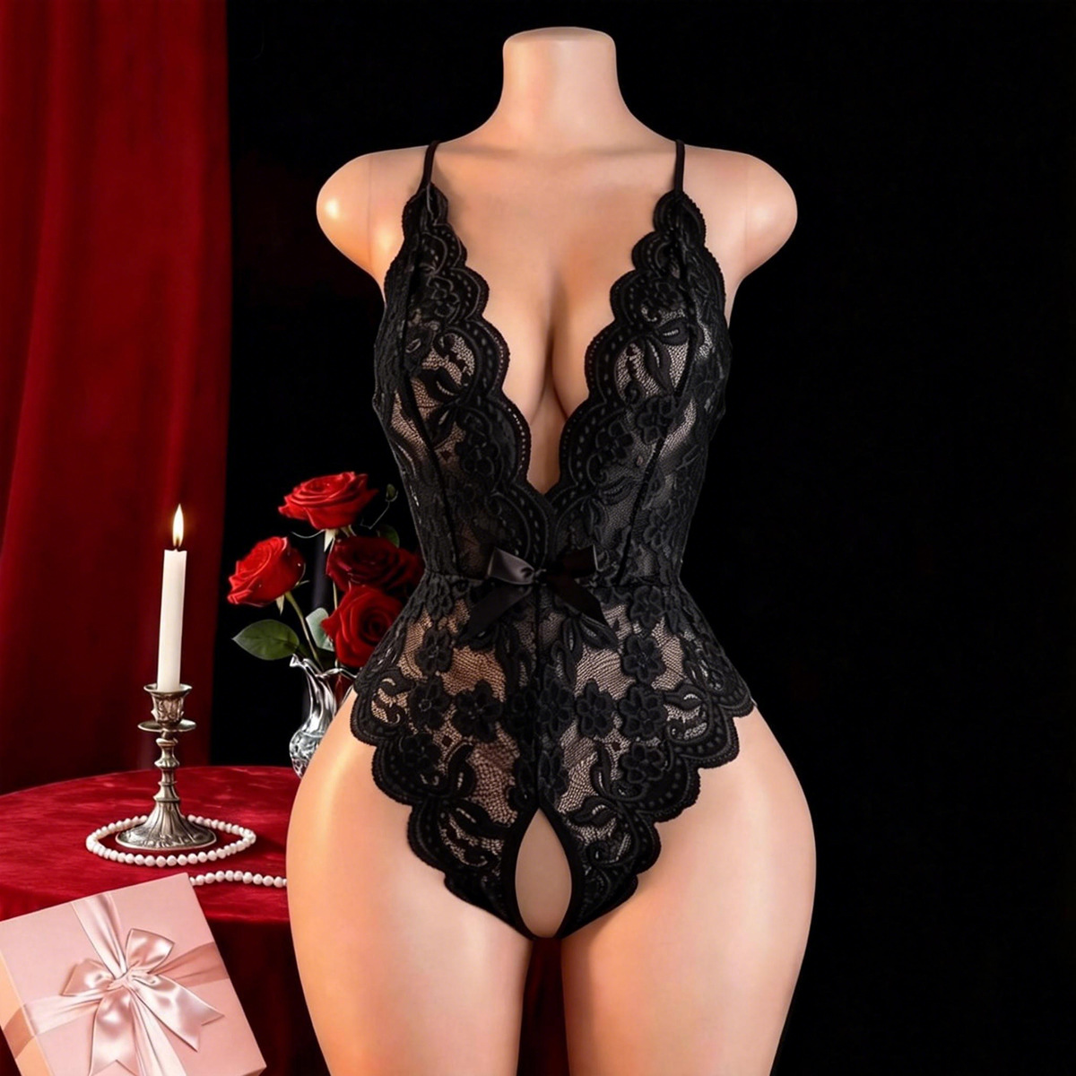 Hot Crotchless Sexy Lingerie F - Ethnic Outfit avis et prix