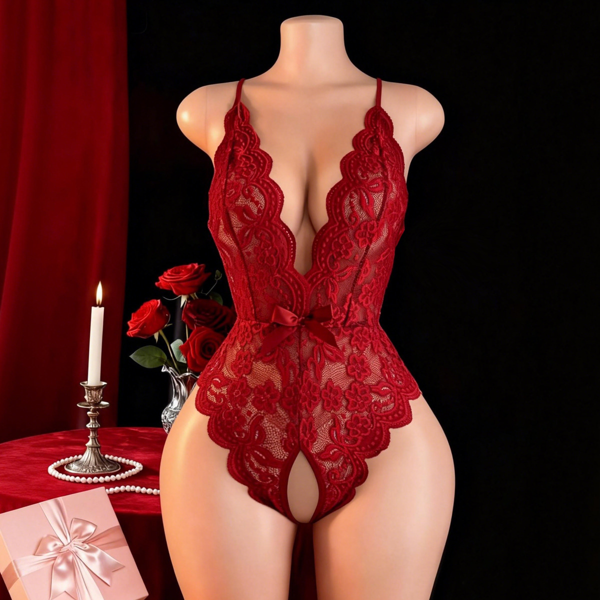 Hot Crotchless Sexy Lingerie F - Ethnic Outfit avis et prix