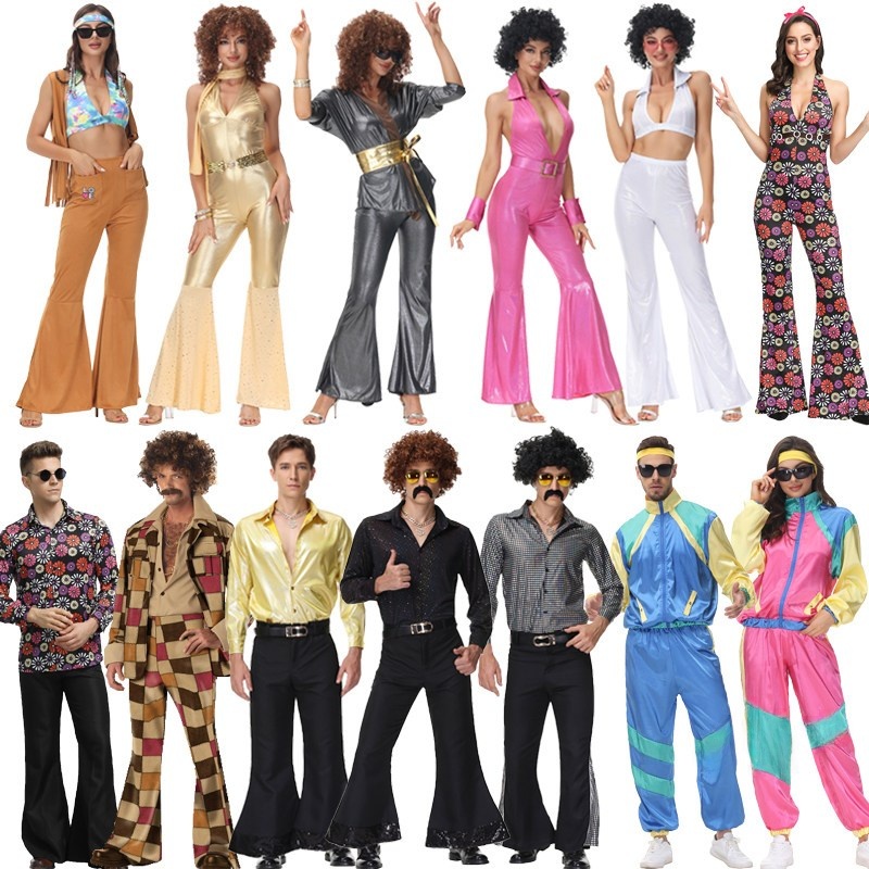 Disco Costume Halloween 70s Re - Fashion Show Ethnic Wear avis et prix