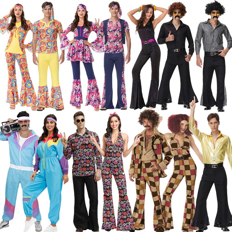 Disco Costume Halloween 70s Re - Fashion Show Ethnic Wear avis et prix