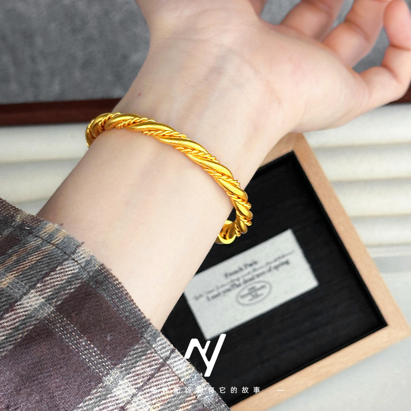 9999 AU750 18K real gold store - Ethnic Fashion Store avis et prix
