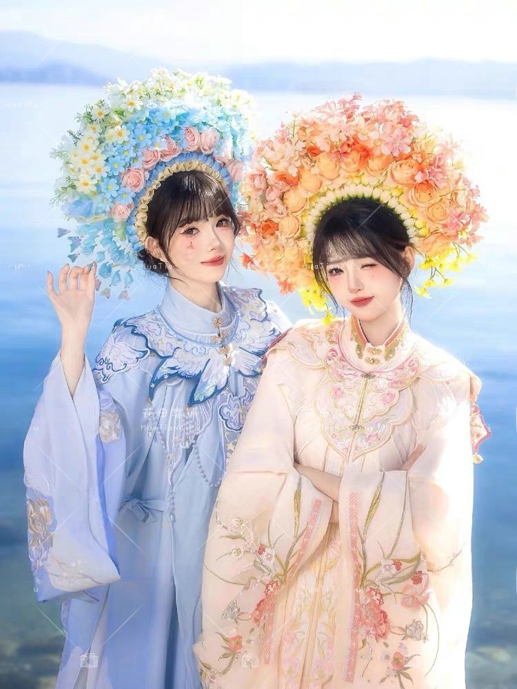 Xunpu Girl's Ming Dynasty Hanf - Ethnic Wear avis et prix