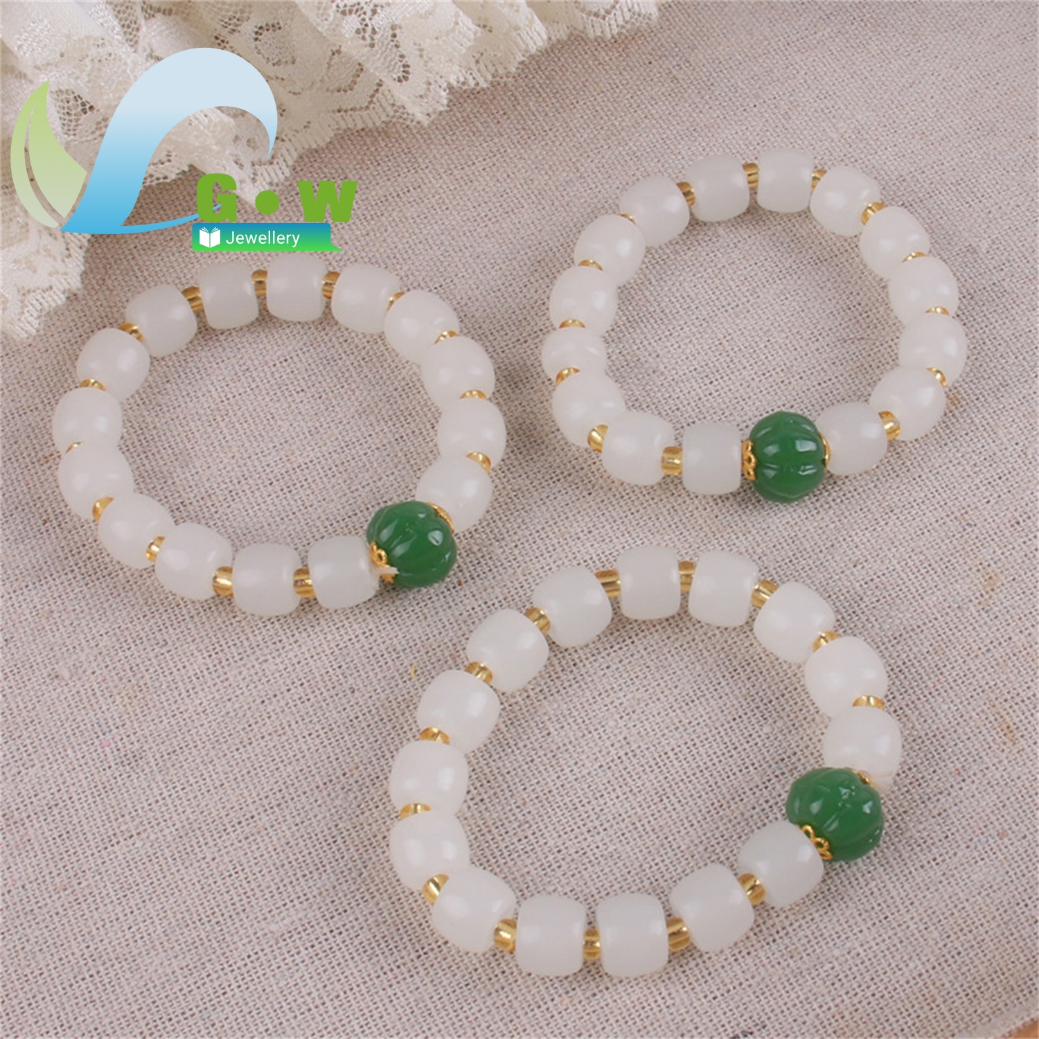 Golden Silk Jade Bracelet Best - Ethnic Fashion Store avis et prix