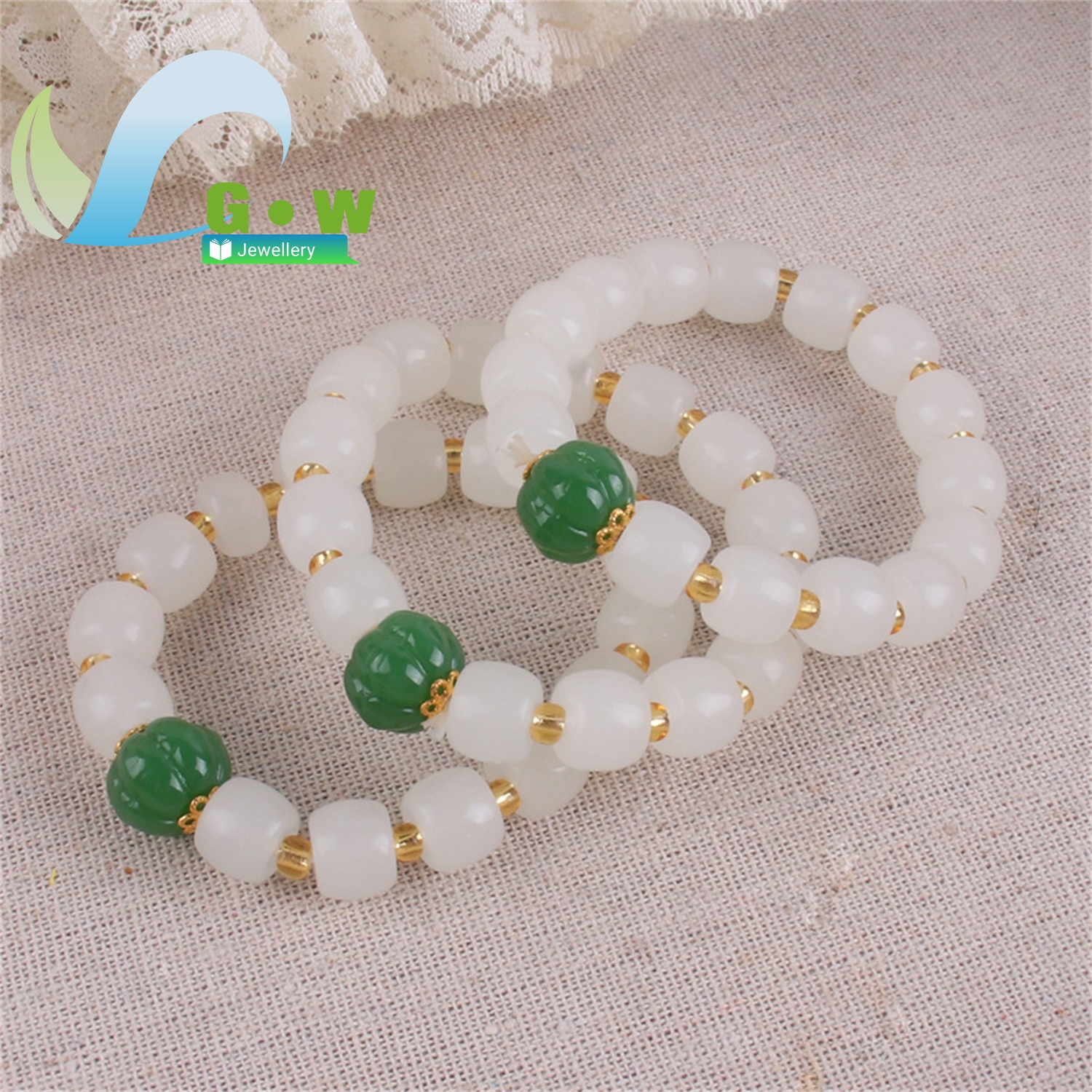 Golden Silk Jade Bracelet Best - Ethnic Fashion Store avis et prix