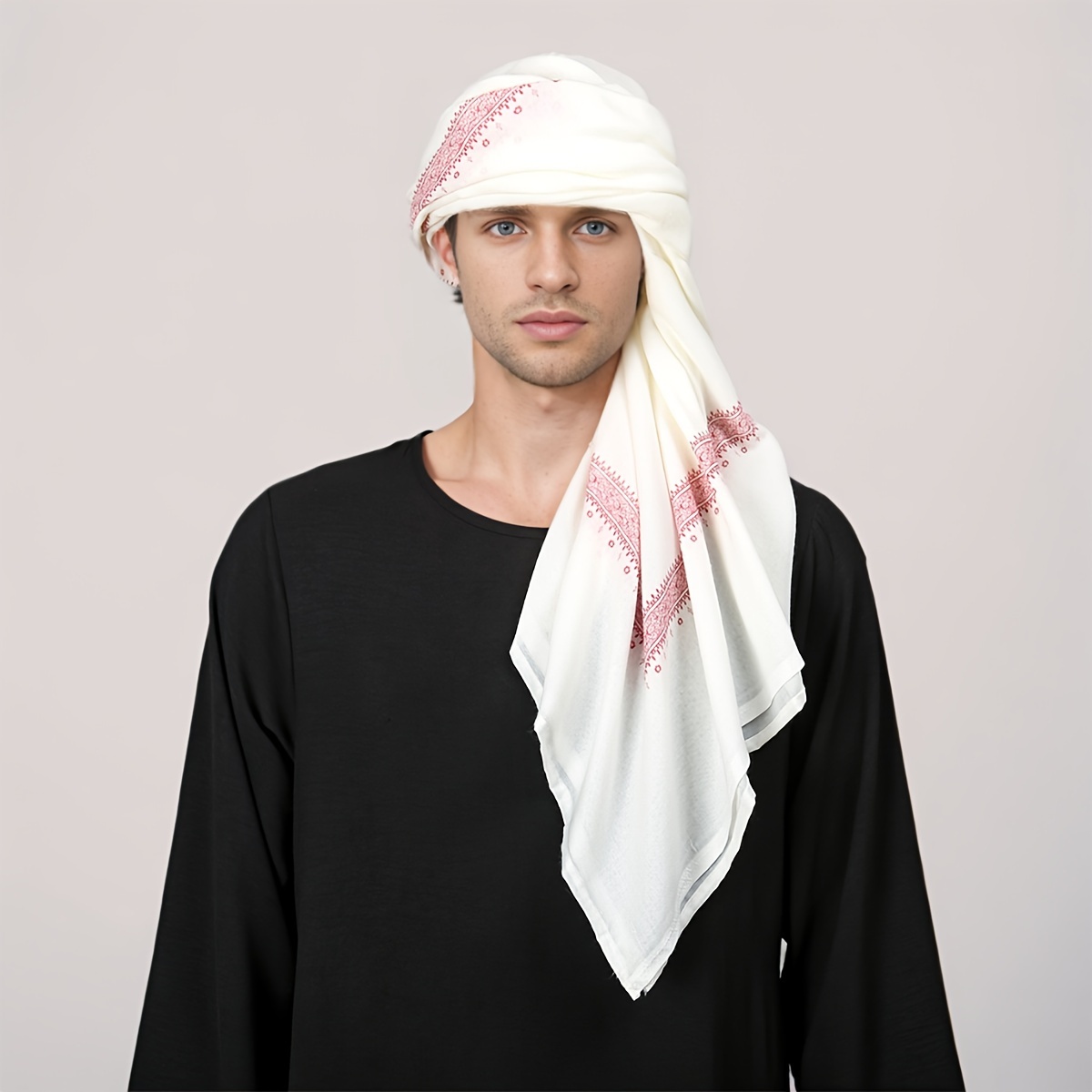 Ethnic retro patterned men's h - Ethnic Wear Men'S Fashion avis et prix