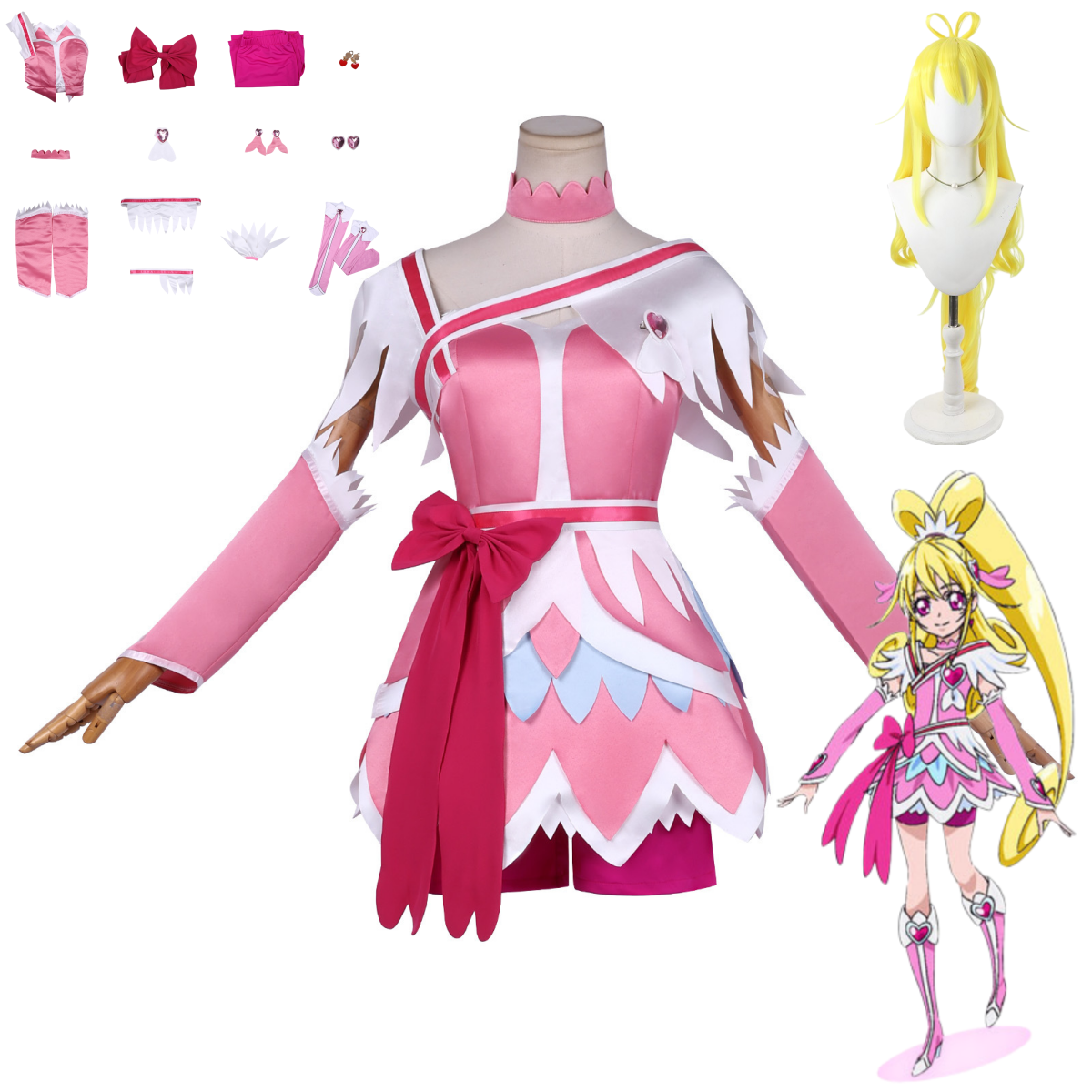 Anime Doki Doki! PreCure Cure  - Ethnic Outfit avis et prix
