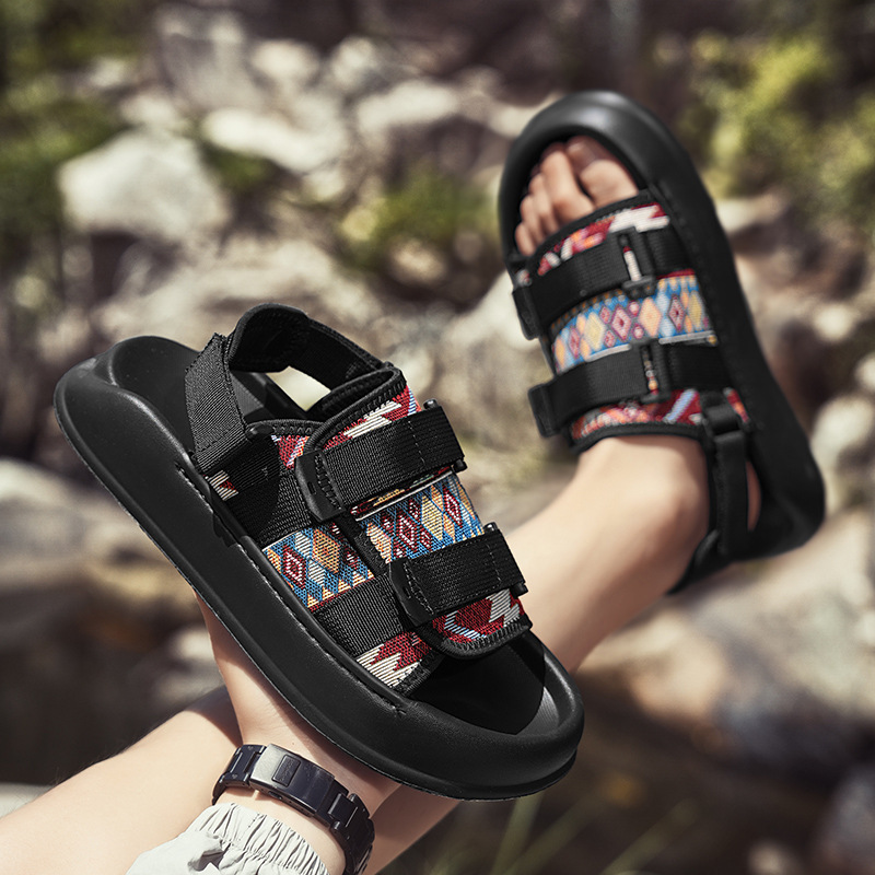 Sandals 2025 Summer Thick Bott - Ethnic Wear Men'S Fashion avis et prix