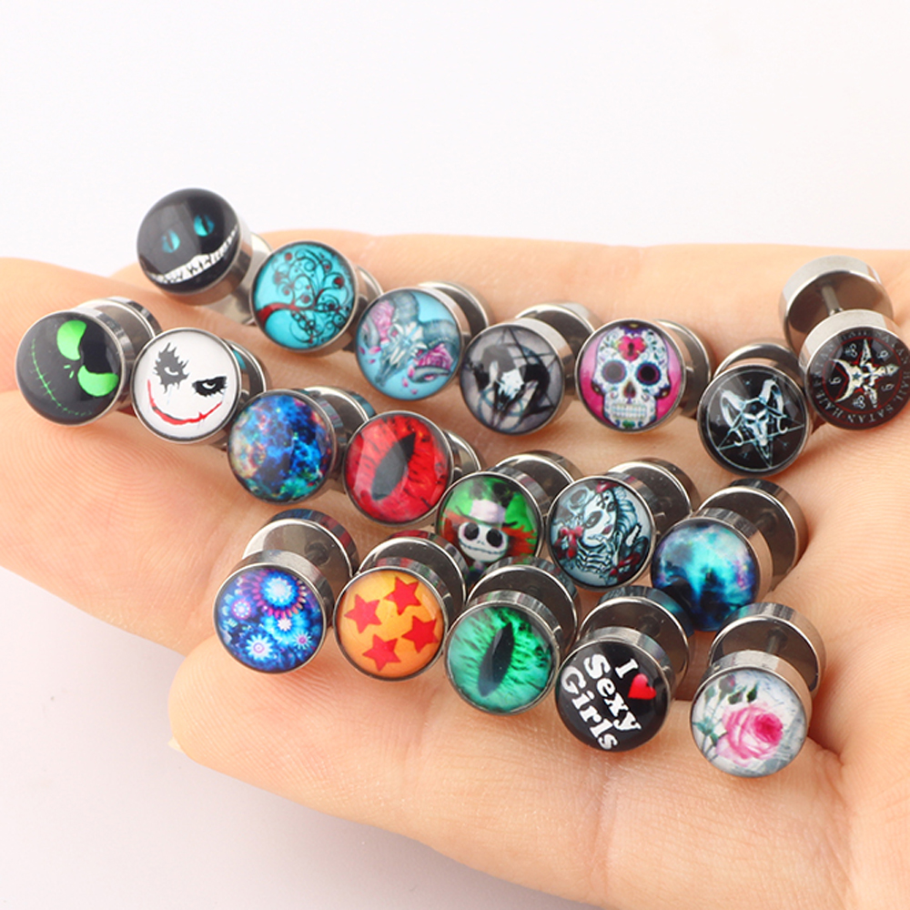 JUNLOWPY Screw Ear Studs Tragu - Ethnic Fashion Logo avis et prix