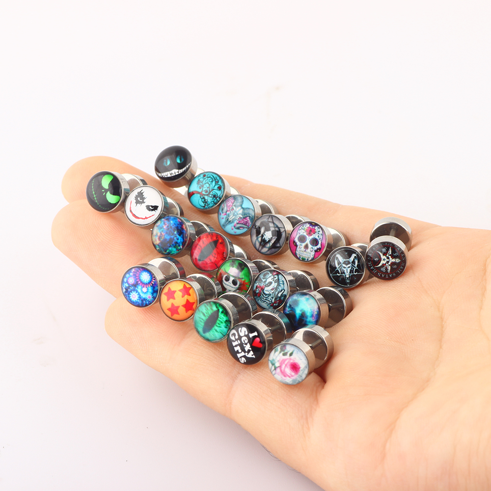 JUNLOWPY Screw Ear Studs Tragu - Ethnic Fashion Logo avis et prix