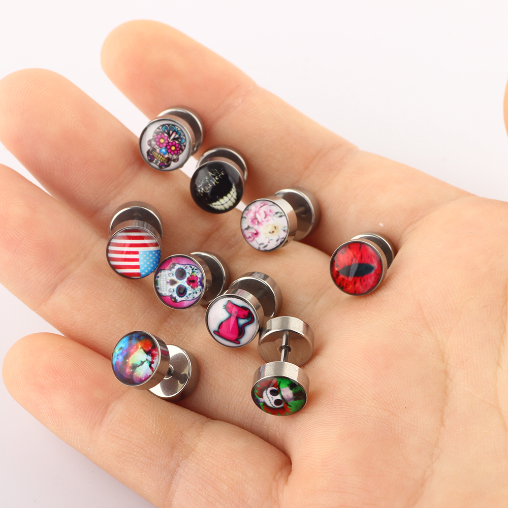 JUNLOWPY Screw Ear Studs Tragu - Ethnic Fashion Logo avis et prix