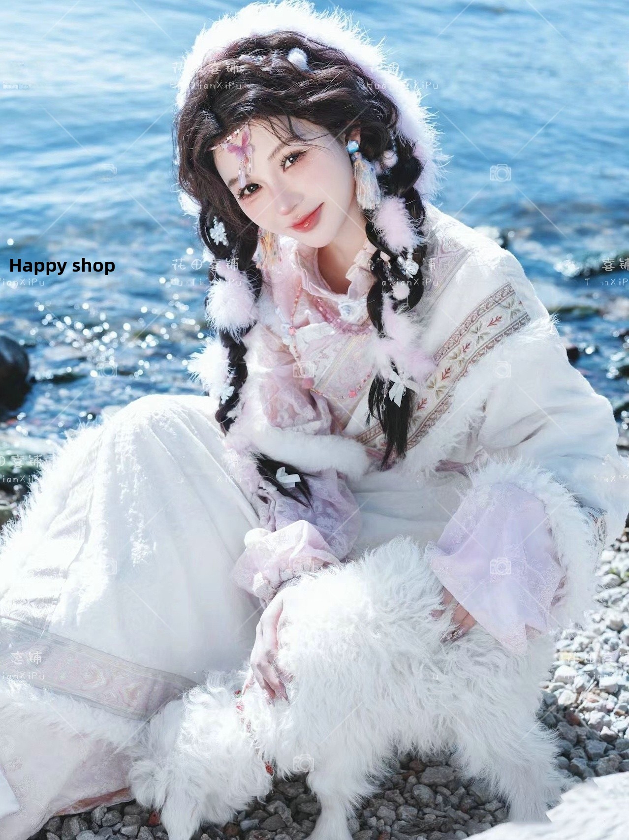 New 2026  Style Tibetan Girl C - Ethnic Fashion Collection avis et prix