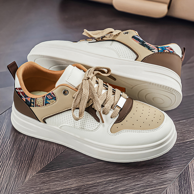Men's White Platform Skate Sho - Ethnic Wear Men'S Fashion avis et prix